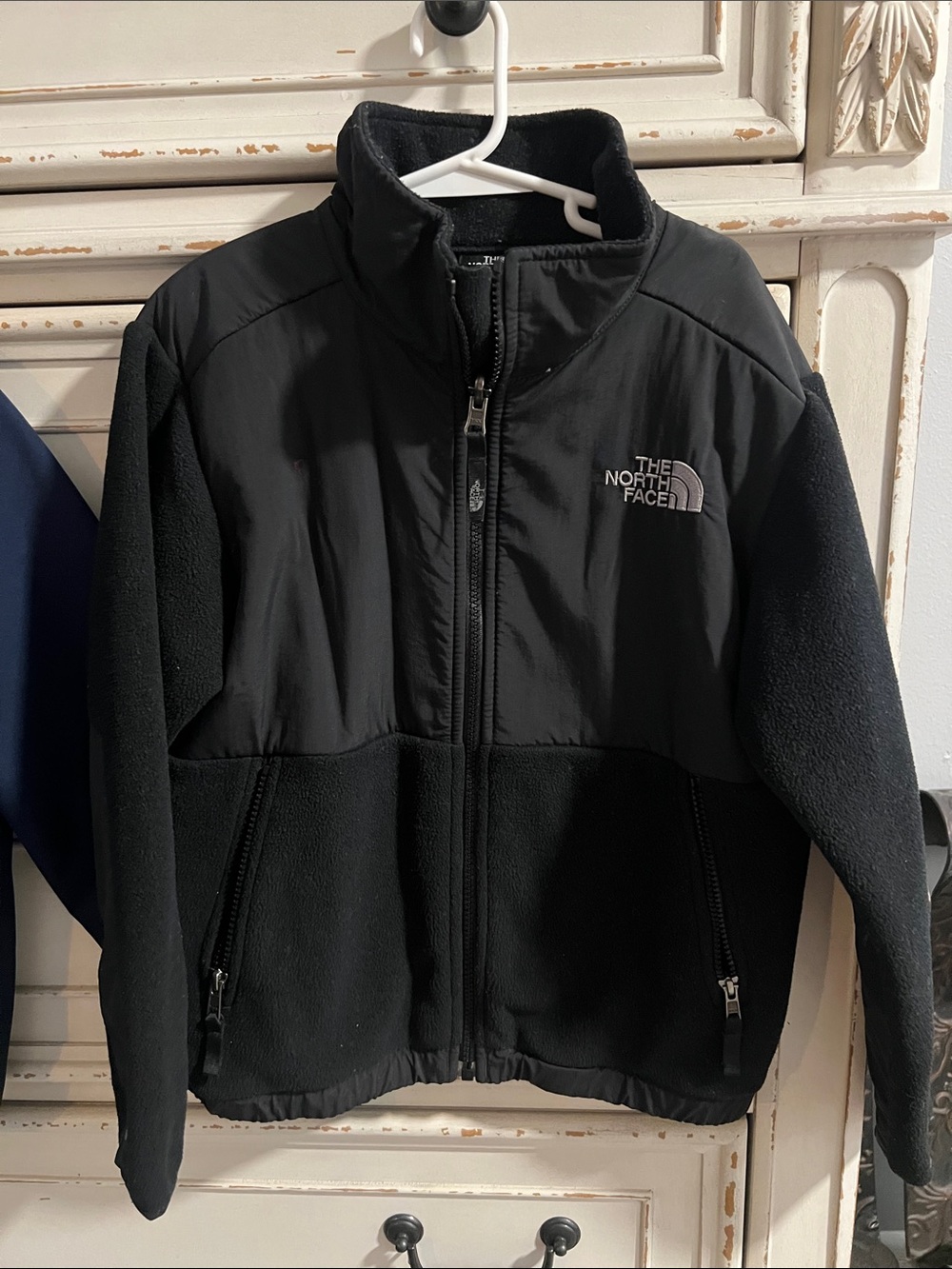 The North Face Black Wind-Resistant Fleece Jacket